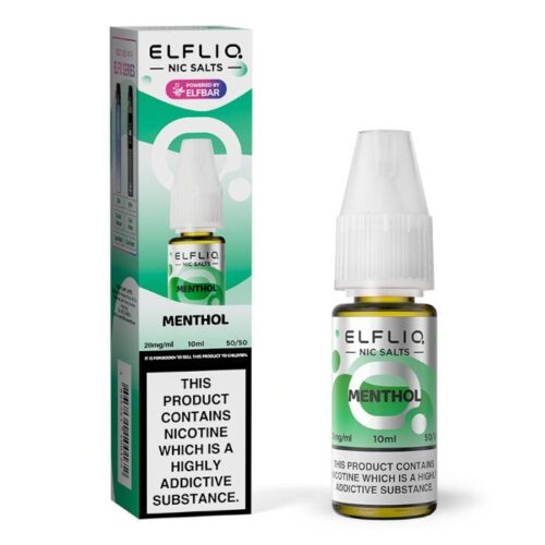 ELFBAR ELFLIQ Menthol Nic Salts - 10ml