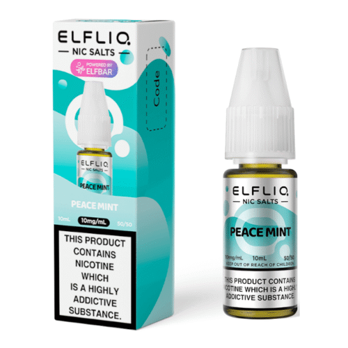 ELFBAR ELFLIQ Nic Salts - Peace Mint - 10ml E-liquid
