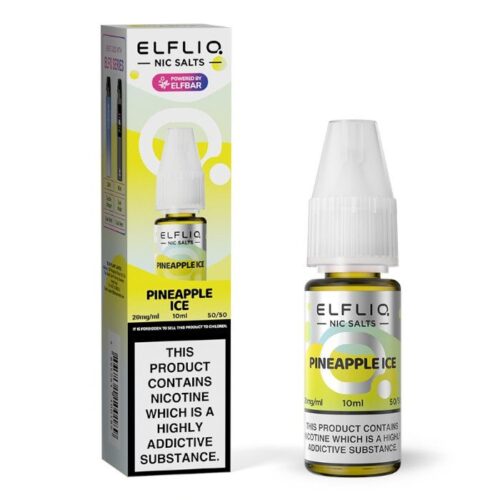 ELFBAR ELFLIQ Pineapple Ice Nic Salts - 10ml