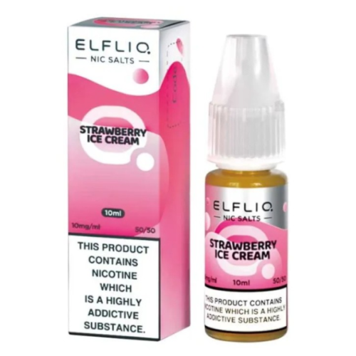 ELFBAR ELFLIQ Strawberry Snoow Nic Salts - 10ml