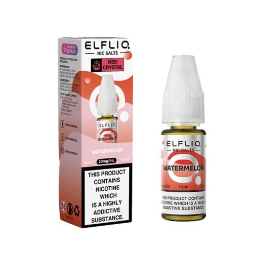 ELFLIQ Red Crystal Nic Salts - Watermelon -10ml