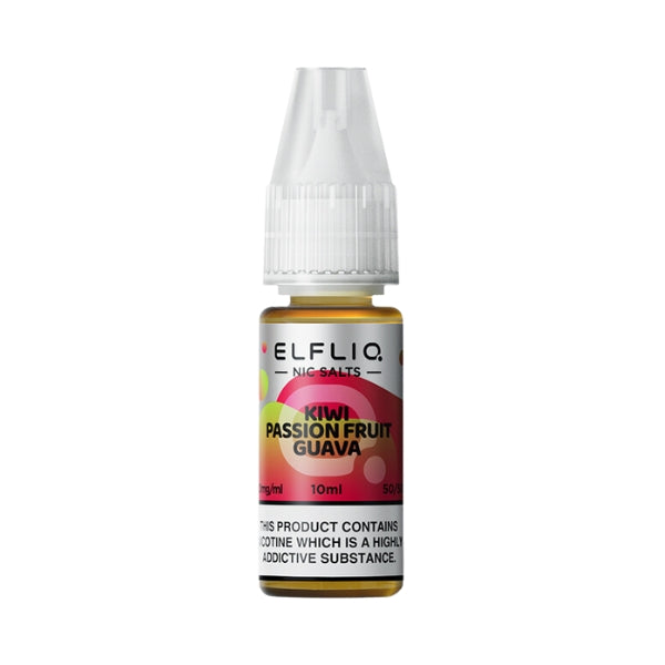Kiwi Passionfruit Guava Nic Salt by Elfliq. - 10ml