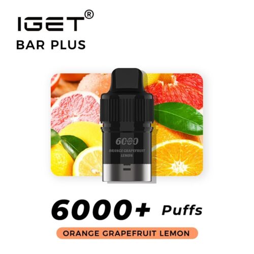 Orange Grape Fruit Lemon – BAR Plus – POD ONLY - China Vapes Warehouse