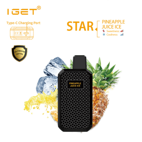 Pineapple Juice Ice – IGET STAR L7000 - China Vapes Warehouse