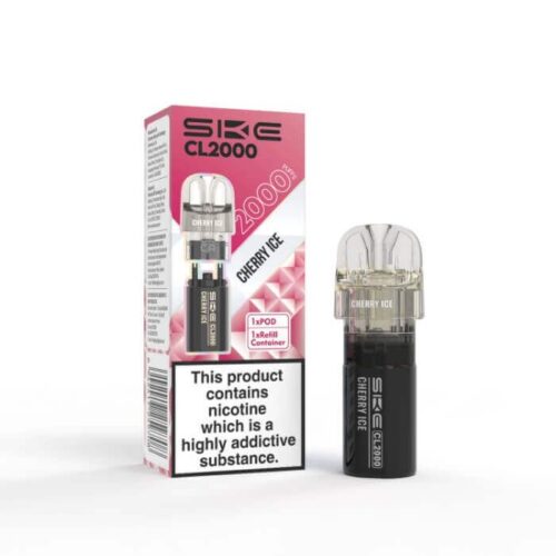 SKE Crystal CL2000 Prefilled Pods - Cherry Ice