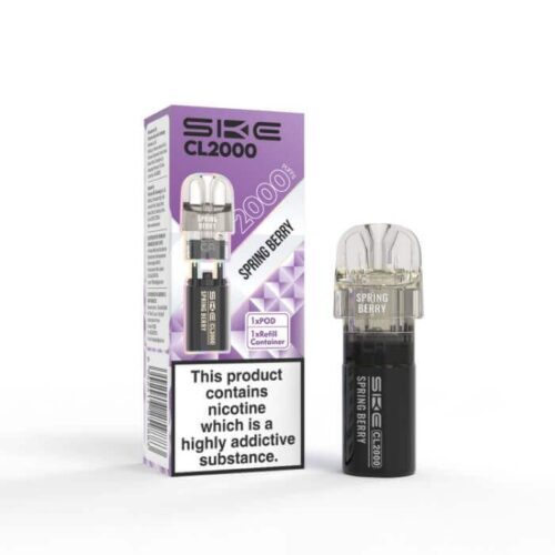 SKE Crystal CL2000 Prefilled Pods - Spring Berry