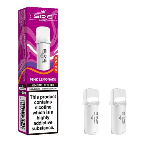 SKE Crystal Pro 600 Prefilled Pods - Pink Lemonade - 2PK