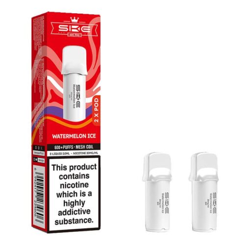 SKE Crystal Pro 600 Prefilled Pods - Watermelon Ice - 2PK