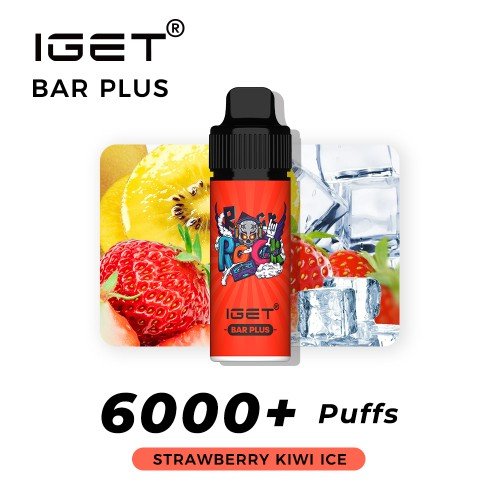 Strawberry Kiwi Ice – BAR Plus - China Vapes Warehouse