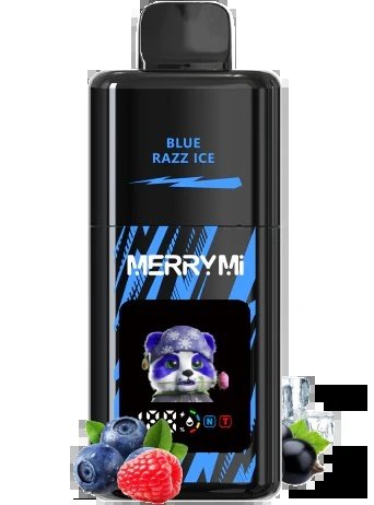 E-papierosy MerryMi Mecha PRO 35000 Blue Razz Ice