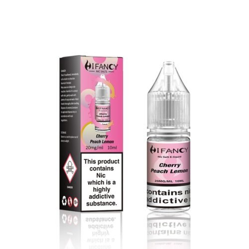 HIFANCY E LIQUID 10 ML Vape Juice Cherry Peach Lemon