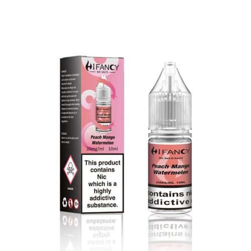 HIFANCY E LIQUID 10 ML Vape Juice Peach Mango Watermelon - HIFANCY VAPOR