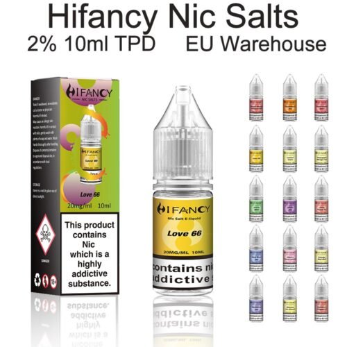 HiFancy E Liquid Vape Juice-Love 66 10ml