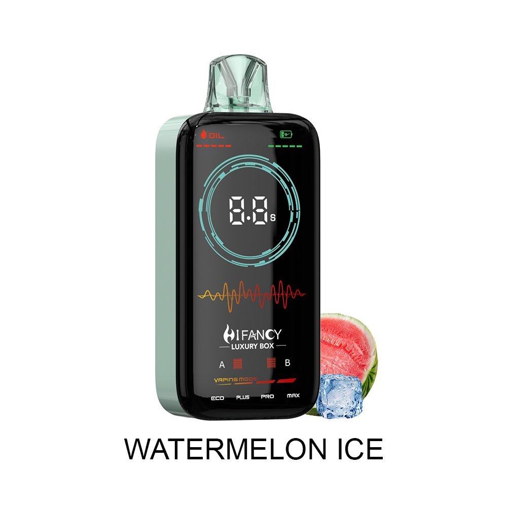 HiFancy Luxury Box 18000 Disposable Vape Watermelon Ice - HIFANCY VAPOR