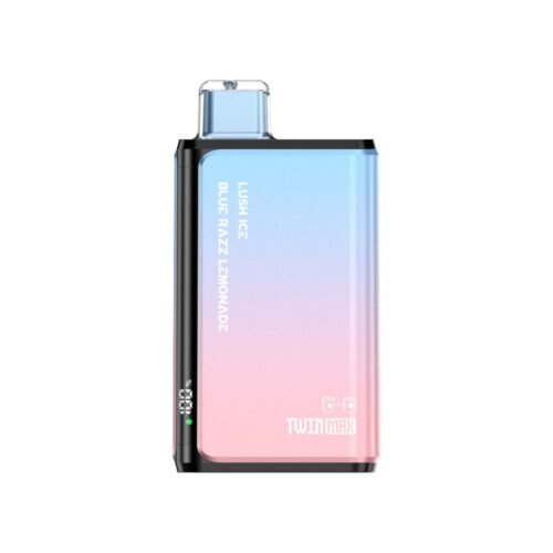 HIFANCY TWIN MAX 60000 PUFF Disposable Vape Blue Razz Lemonade & Lush Ice