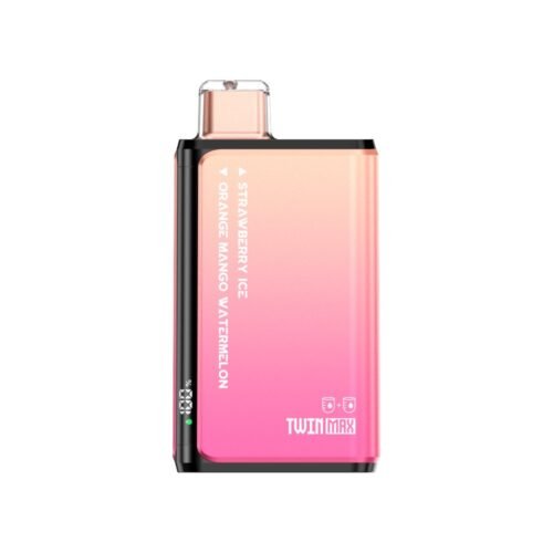 HIFANCY TWIN MAX 60000 PUFF Disposable Vape Orange Mango Watermelon & Strawberry Ice - HIFANCY VAPOR